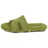 Chinelos peludos Birkenstock femininos quentes estilo Chanel retrô para uso externo no outono e inverno, chinelos de algodão slip-on de pelúcia de alta qualidade