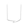 Collar Estilo Minuto de Perla Cruz Temperamento Femenino Corea del Sur Sentido del Diseño de Alto Nivel Cadena Clavicular Combinable Nicho Alto Nivel