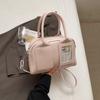 Bolso Boston popular de este año para mujer de gran capacidad 2025 nuevo bolso de mensajero nicho bolso almohada portátil de primavera y verano