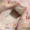 Chinelos simples de algodão com lã de cordeiro para outono e inverno, adequados para homens e mulheres, com solas grossas para uma sensação confortável, quentes e felpudos, chinelos felpudos de casal para casa