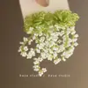 Brincos de Flor Tecidos à Mão Estilo Férias na Ilha para Mulheres, Brincos Grandes Únicos e Exagerados com Atmosfera Litorânea