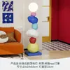 Lámpara de pie vintage estilo francés para la sala de estar junto al sofá, ambiente de dormitorio con sensación de alta gama, Luminaria decorativa estilo retro del sur de Asia