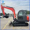 Excavadora Pequeña Mini Tipo 08-20 Excavadora de Oruga Universal Todo Terreno Máquina de Gancho Pequeño Trituradora de Ingeniería