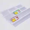 Prateleiras de Armazenamento para Supermercado com Estoque Pronto do Fabricante Suspensas Vidro Madeira-Plástico PVC Etiquetas de Preço Transparentes