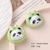 Acessórios de resina faça você mesmo para loja de conveniência Panda Creme Gel Grampo de cabelo feito à mão Capa de celular Acessórios de fivela de sapato