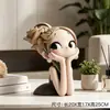 Enfeites de Mesa de Menina de Desenho Animado, Itens Macios para Decoração de Casa, Artesanato Moderno e Personalizado, Presentes de Aniversário para Casais