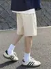 Nuevos Pantalones Cortos Casuales Simples de Verano 2026 para Hombre, Estilo Coreano Moderno Holgados Adelgazantes de Pierna Ancha de Cinco Puntos Ropa para Hombre