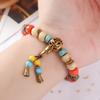Pulsera de Hueso de Vaca Natural Fidelity Hueso de Yak del Tíbet Hueso del Tíbet Pulsera de Nepal Joyería Wen Play Pulsera al por Mayor