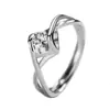 Anillo Abierto Beso de Ángel para Mujer Moda Japonesa y Coreana Combinación Joyería Simple para Chica Anillo R5424