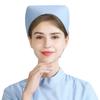Gorro de Enfermera Nightingale para Mujer Blanco Talla Única Gorro de Cola de Milano Quirófano Clínica Hospital Gorro de Enfermera Rosa Azul