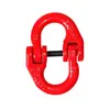 Cadena Americana G80 Conexión Doble Anillo Hebilla Eslinga de Elevación Grillete de Cadena Conector de Hebilla de Seguridad Hebilla Mariposa