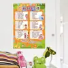 Estilo familiar, preceitos familiares, 6 bons hábitos, adesivos de parede, decoração de quarto infantil, 10 regras familiares, slogans para aulas de reforço para alunos do ensino fundamental