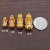 Acessórios de Prata para Pés S999 Pi Xiu de Prata Dura 3D Contas Perfuradas Material DIY Feito à Mão Acessórios para Pulseiras Tecidas