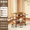 Estante de Almacenamiento Móvil Estante de Almacenamiento Multicapa Mesa Lateral de Sofá Sala de Estar Apartamento Pequeño Carrito Pequeño Simple Balcón del Hogar Mesa de Café
