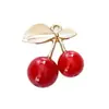 Colgante de Cereza de Dibujos Animados de Nueva Especificación Transfronterizo para Pulsera, Collar, Pendientes, Llavero, Colgante, Accesorios de Joyería