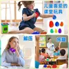 Juguetes para Mover Nuevos Transfronterizos Niños Piedra Sensorial para Niños Descompresión 6 Piezas Silicona Textura Suave Juguete de Piedra para la Ansiedad
