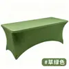 Mantel rectangular elástico transfronterizo 4FT6FT cubierta de mesa elástica de comercio exterior mantel elástico para conferencia boda banquete personalizado