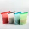 Saco de conservação de silicone 500ml1000ml1500ml embalagem de alimentos saco autovedante sopa armazenamento de alimentos congelados