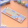 Teclado Mecânico de Filme com Botão de Cor Dual-Mode Bluetooth 2.4G Sem Fio Transfronteiriço Viper K98 para Jogo e Escritório