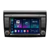Adecuado para Reproductor de Navegación GPS para Coche con Control Central Inteligente Android de 7 pulgadas para Fiat Bravo con DVD