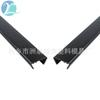 Ranura en U de Plástico Ranura para Luz de Plástico PVC Material de Forma Especial Extrusión en Frío Tira de Tarjeta Decorativa Tira de Borde para Tablero Kt Tira de Tarjeta para Vidrio Tira de Borde