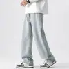 Estilo Porta de Comércio Exterior Jeans de Verão Masculino Novo 2026 Com Letras Hip Hop INS Tendência High Street Malandro Bonito