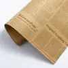 Papel de Regalo para Flores Frescas con Letras Inglesas de Periódico Retro, Papel Kraft, Papel de Regalo para Girasol, Materiales para Floristería