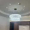 Estilo Francês Luz de Luxo Moderno Simples Sala de Estar Lustre de Concha Novo Estilo Estilo Creme Pena Restaurante Nórdico Anel Lâmpada Principal