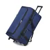 Bolsa de Viaje de Gran Capacidad con Asa de Carrito para Hombres y Mujeres, Plegable para Mudanzas, Trabajo, Viajes de Negocios y Equipaje de Viaje