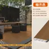 Piso Externo de Liga de Alumínio, Piso Espesso de Madeira-Plástico, Piso Antiderrapante com Textura de Madeira para Pátios Externos, Jardins e Terraços