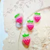 Novos Acessórios para Nail Art de Morango Fruta Simulada, Série Frutas Melancia Uva Transparente de Gelo Acessórios de Resina para Decoração de Unhas e Cabelo