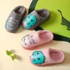 Pantuflas de Dinosaurio, Suaves para Interiores, Ligeras, Cálidas, Pantuflas Infantiles para el Hogar, Lino para Todas las Estaciones, Adecuadas para el Hogar, Casa de Huéspedes y Viajes