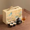 Caja de Regalo Juego de Té Cultural y Creativo de la Ciudad Prohibida para Mejores Amigos Boda Inauguración de Casa Mudanza Casa Nueva Regalo de Cumpleaños Souvenir para Damas Jubiladas