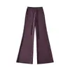 Calça de Yoga para Menina Quente com Levanta Bumbum para Corrida Micro Flare Emagrecedora Esportiva Fitness Bumbum de Pêssego Elástica Afunilada Calças Casuais