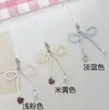 Llavero Decorativo de Cadena con Colgante Pequeño Lindo de Lazo Pastel para Funda de Teléfono Nuevo de Moda Popular para Mujeres Al por Mayor