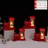 Nova Decoração de Natal Lâmpada de Vento Luminosa Caixa de Música Ornamentos Luz Noturna Criativa Luz de Vela Presentes para Amigos Venda por Atacado