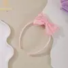 Nuevo accesorio para el cabello infantil transfronterizo de Amazon: Diadema de lazo fresca para niñas pequeñas, diadema diaria y adorno para el cabello