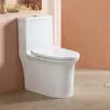 MEIKA Vaso Sanitário Cerâmico Sifônico Economizador de Água de Alta Eficiência com Duplo Acionamento para Banheiro T1925