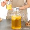 Jarra de Vidrio de Gran Capacidad para Agua Fría para Té, para el Hogar, Resistente a Altas Temperaturas, Adecuada para Agua Hirviendo, Uso en Verano