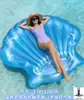 Colchón Flotador Inflable con Forma de Concha, Sillón Flotante de Moda para Piscina, Colchón Flotador para el Agua, Flotador para Nadar, Flotador de Playa para Fotografía