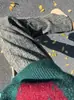 Calça de Veludo Cor Color Block Tie-Dye Retrô Americana para Homens, Calça Scimitar Caimento Fluido Forrada com Fleece para Outono e Inverno, Calça de Moletom Casual de Corte Reto
