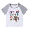 Traje de verano para niños 2023, nueva ropa para niños, pantalones cortos para bebés, camiseta de manga corta, pantalones cortos, conjunto deportivo informal de dos piezas a la moda