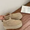 Botas de nieve Henan Sangpo, botines mini de suela gruesa de 5 cm, modelo 20666