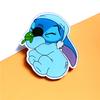 Broche de dibujos animados lindo de Stitch, insignia acrílica, pin, parche DIY para teléfono móvil, bolsa, accesorios de ropa en stock