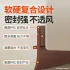 Tira de Sellado Inferior para Puerta Habitación Baño Hueco de Puerta Tira Engrosada a Prueba de Viento a Prueba de Polvo Aislante de Sonido A prueba de Viento Barrera de Agua Tira de Goma Barrera contra Insectos