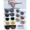 Gafas de sol de tendencia de negocios ojo de gato PC castaña de agua suministro transfronterizo comercio electrónico volumen de ventas decoración belleza 58093