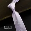 Corbata de 8 cm de ancho con patrón anudada a mano para hombre, Ropa formal de traje de alta gama, Corbata larga para anfitrión de banquete de negocios