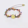 Pulseira de flor seca gypsophila flor de renda mais vendida transfronteiriça, novo acessório artesanal trançado de estilo fresco para pontos turísticos e barracas