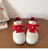 Zapatos Blancos para Estudiantes Nueva Colección Primavera/Otoño 2026 Zapatos Versátiles de Cabeza Grande tipo Pan para Niñas Zapatos Deportivos Casuales para Niños Medianos y Grandes