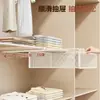 Prateleiras em Degraus para Guarda-Roupa, Divisores de Roupas, Porta-Roupas Íntimas Estilo Gaveta, Organizadores de Roupas para Armário, Cestas Extensíveis Deslizantes
